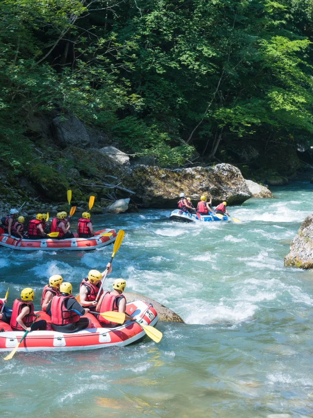 Rafting sur la Dranse