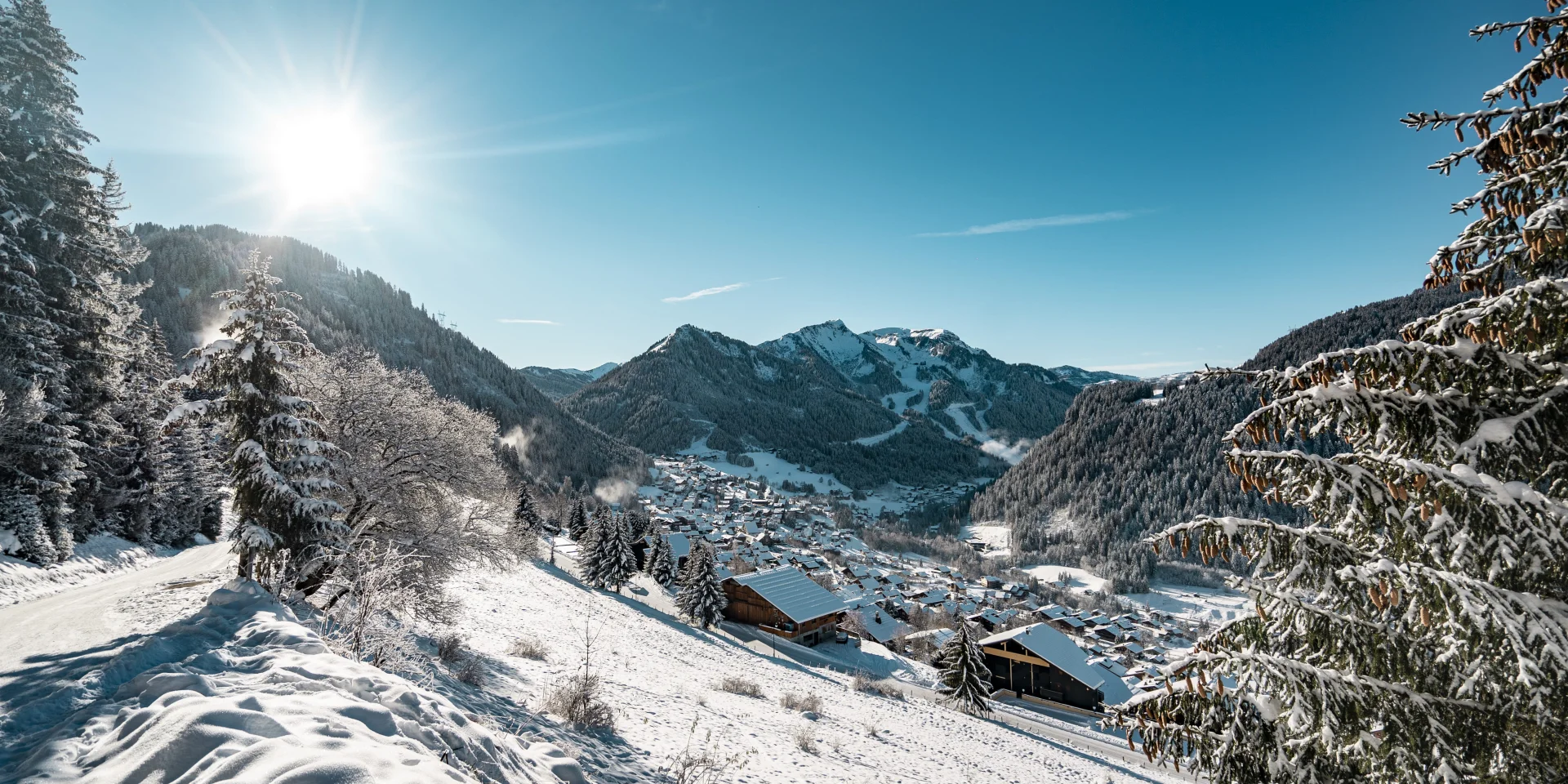 Châtel en hiver