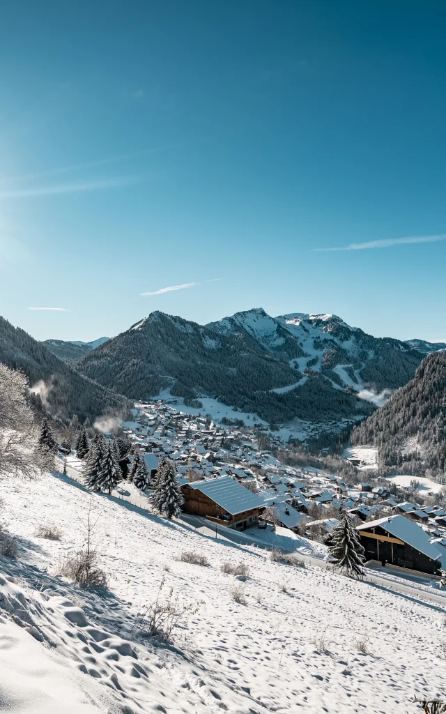 Châtel en hiver