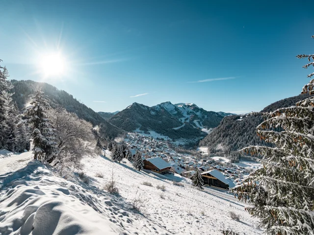 Châtel en hiver