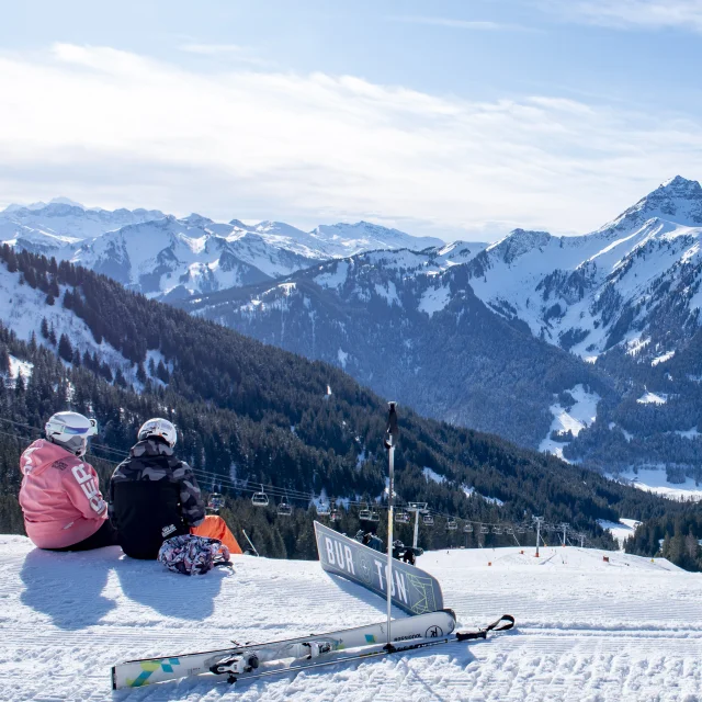 Le domaine skiable de La Braitaz