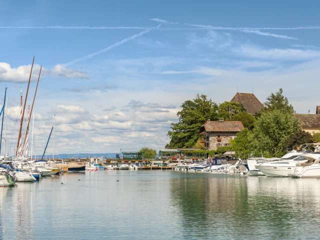 Yvoire et le lac Léman
