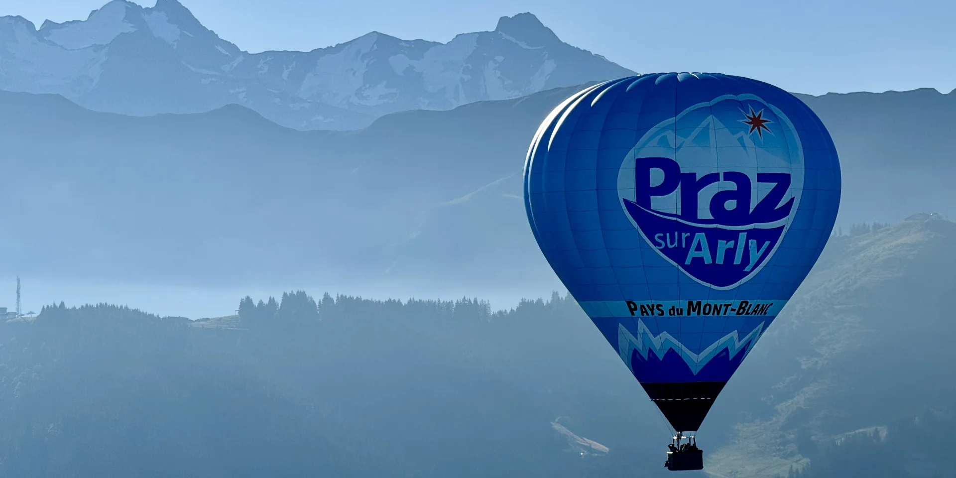 Montgolfière à Praz-sur-Arly