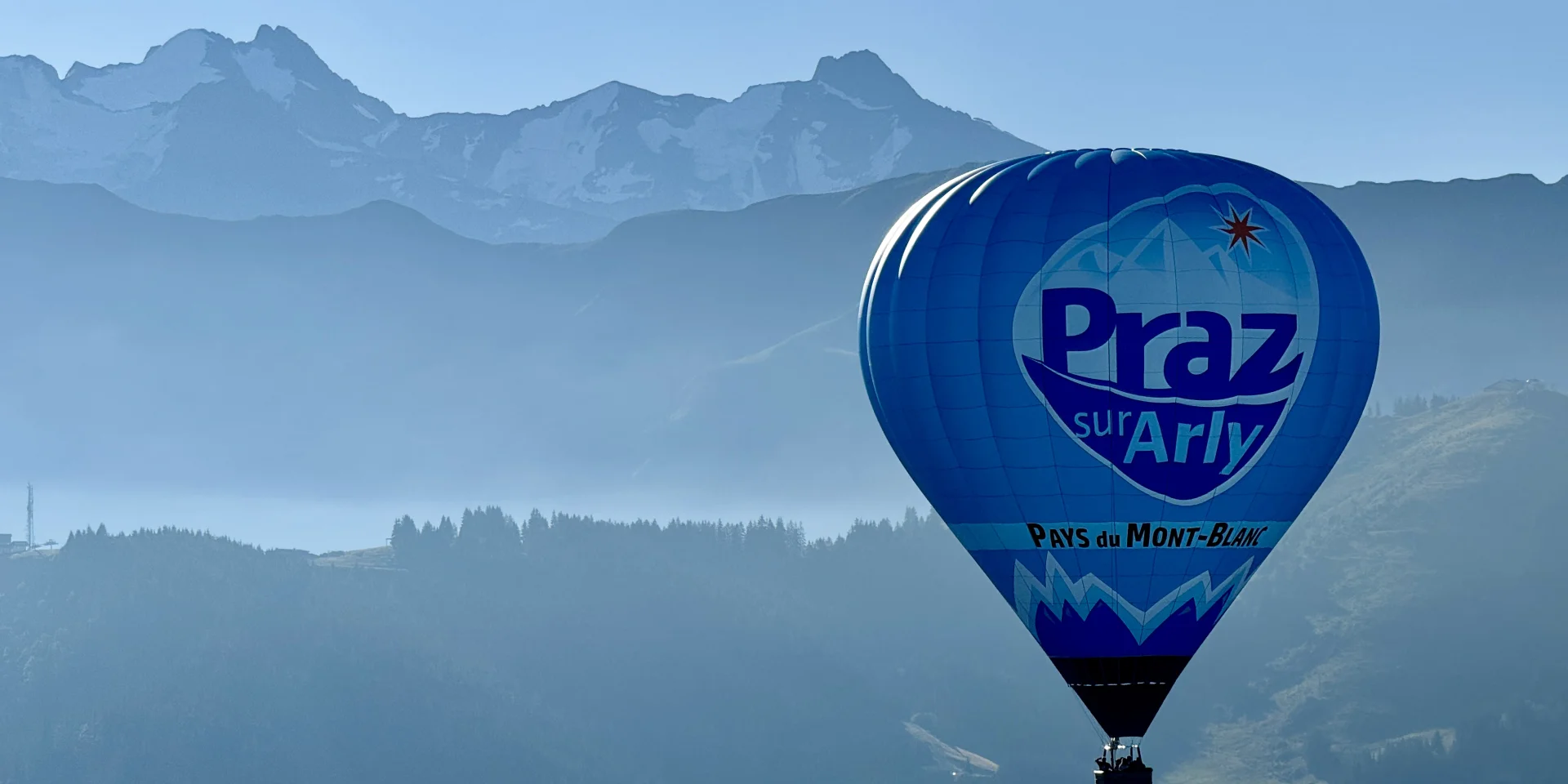 Montgolfière à Praz-sur-Arly