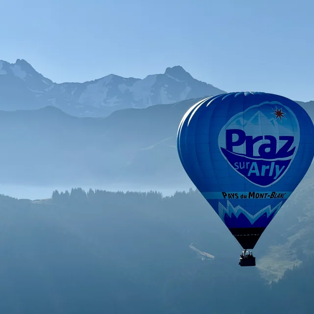 Montgolfière à Praz-sur-Arly