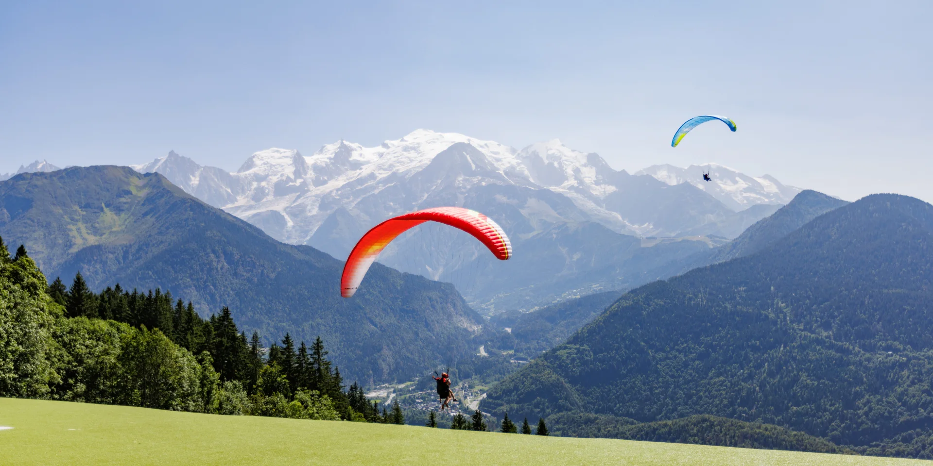 Parapente à Passy