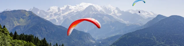 Parapente à Passy