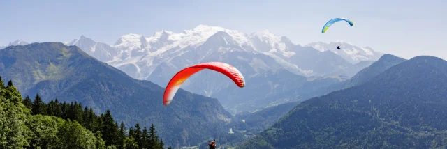 Parapente à Passy
