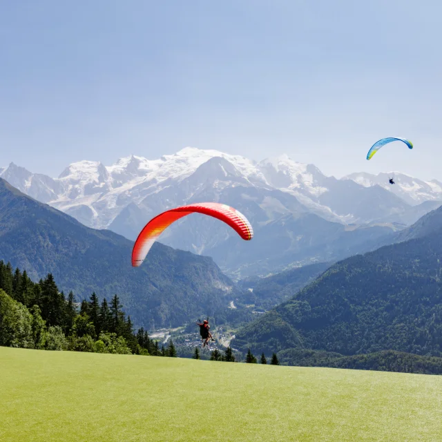Parapente à Passy