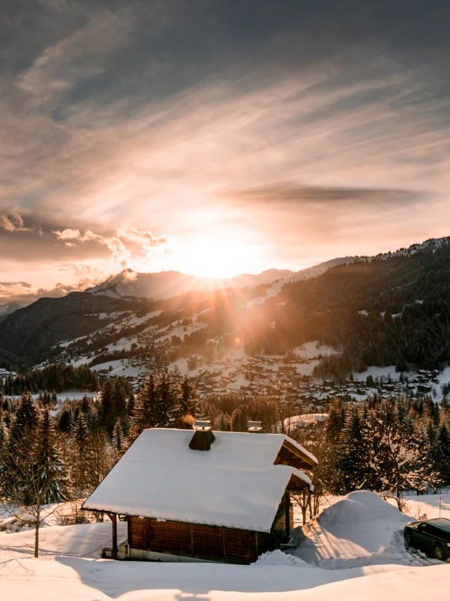 Sunset chalets village les Gets
