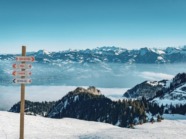 Domaine skiable Thollon les Memises