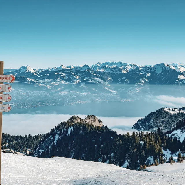 Domaine skiable Thollon les Memises