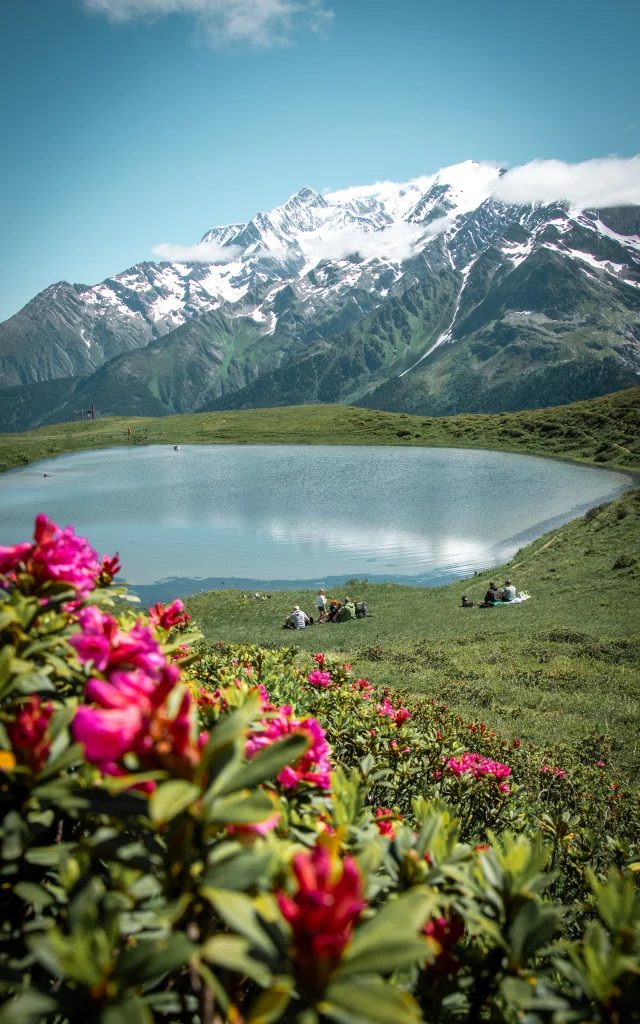 Lac De Letape Et Roselette Domaine Skiable Les Contamines