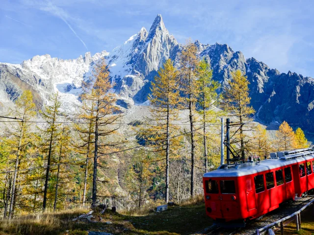 Montenvers Mer de Glace Automne