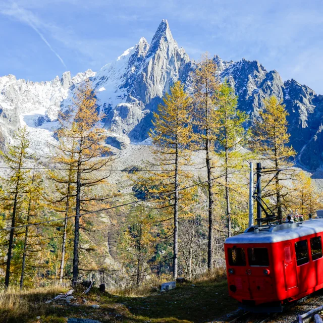 Montenvers Mer de Glace Automne