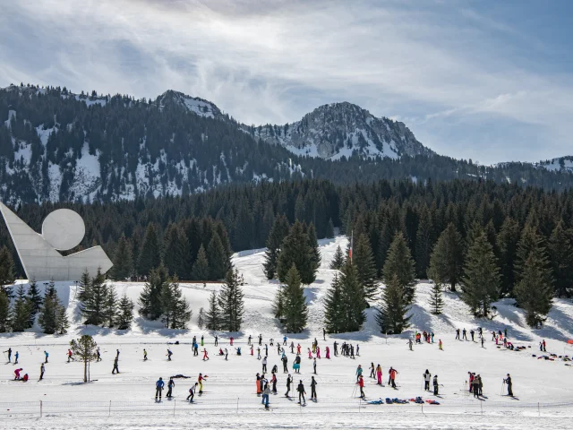 Plateau des Glières hiver