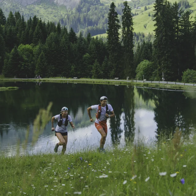 Trail à Morzine