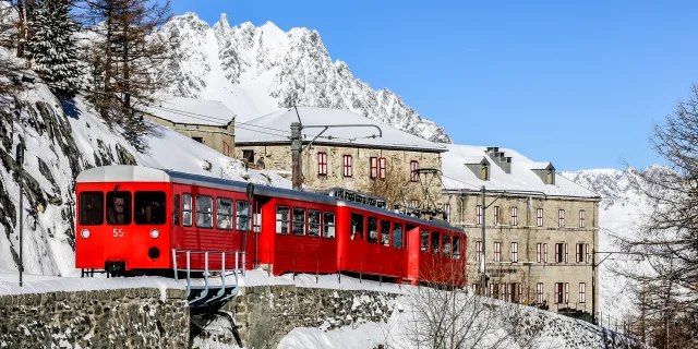 Trein naar Montenvers