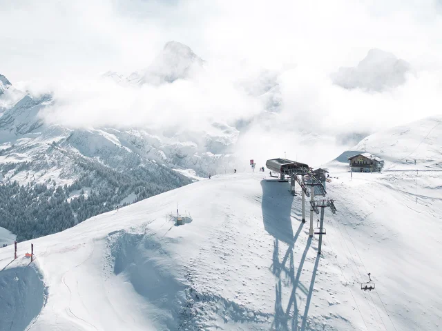 Vue pistes le Grand Bornand
