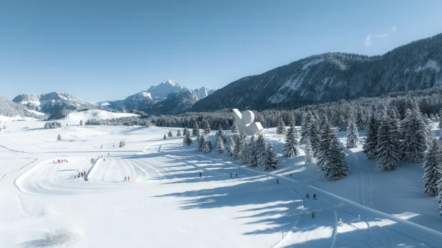 Domaine nordique des Glieres