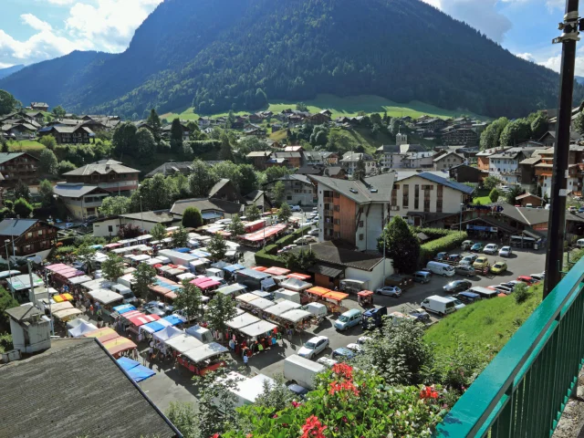 Le marche à Morzine
