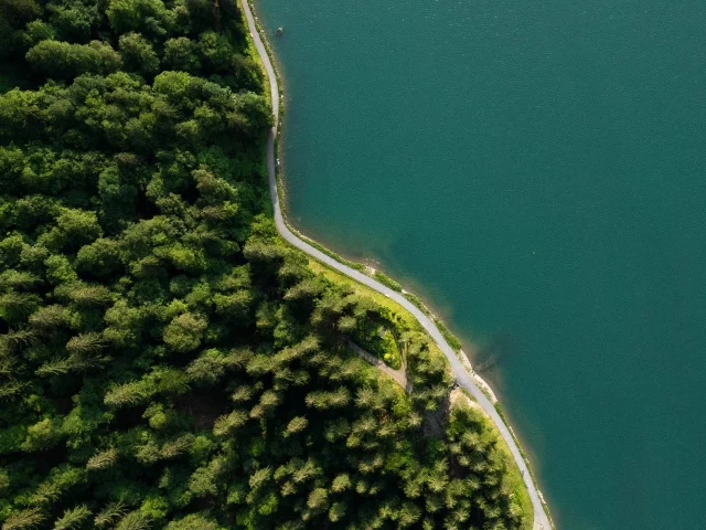 Paysage lac de Montriond