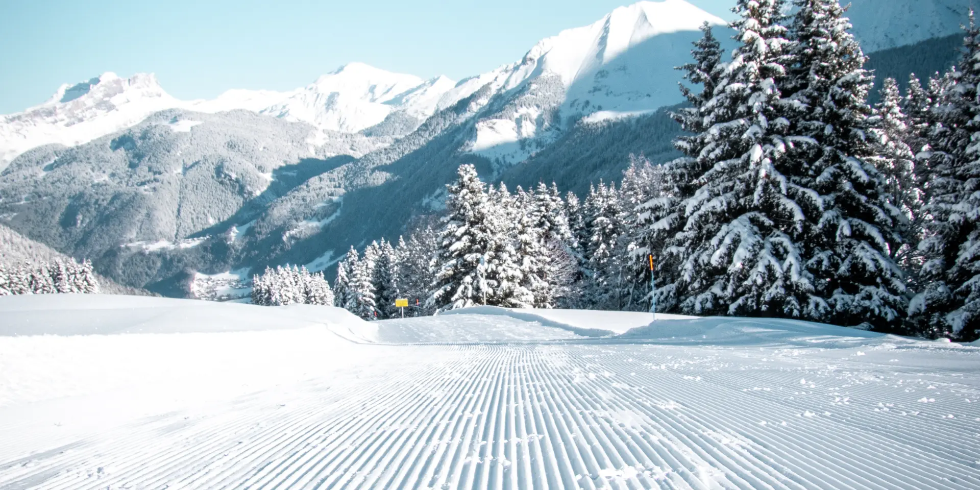 Domaine skiable hiver