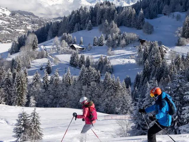 Ski à Praz-sur-Arly