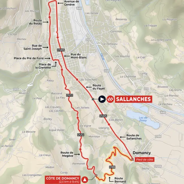 Trace Du Parcours Route Championnats Du Monde De Cyclisme Uci 2027