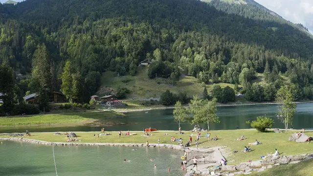 Baignade Lac Montriond