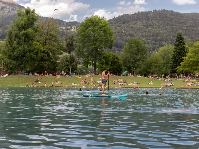 Baignade Lac Aux Dames