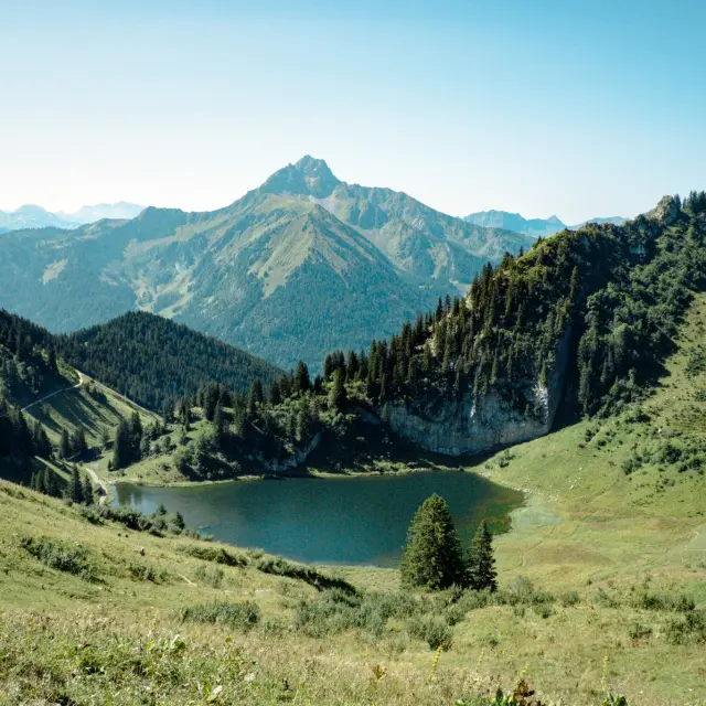 Lac d'Arvouin Randonnée La Chapelle D'Abondance