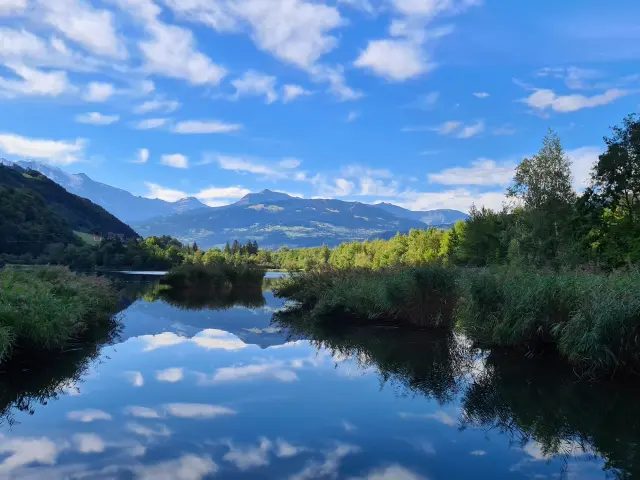 Lac de planche à voile des Ilettes