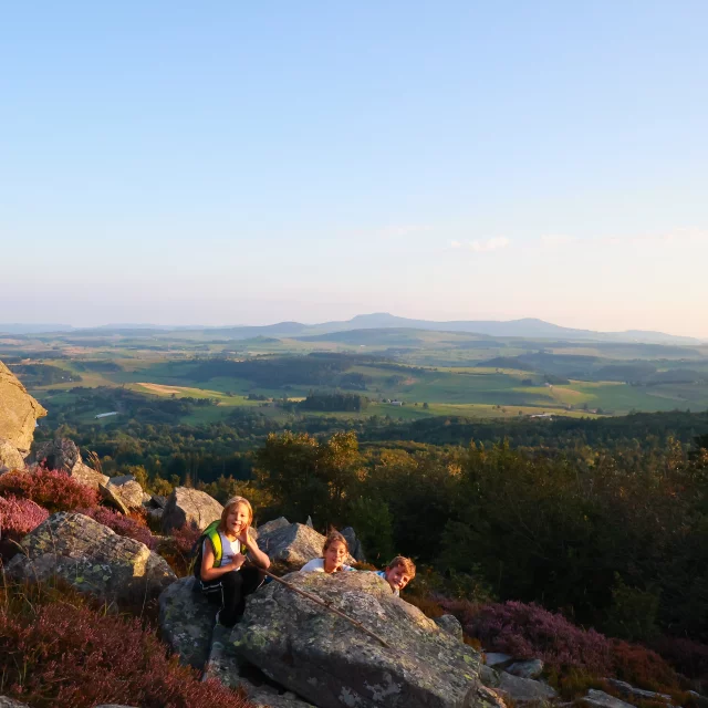 Family ascent of the Pic du Lizieux