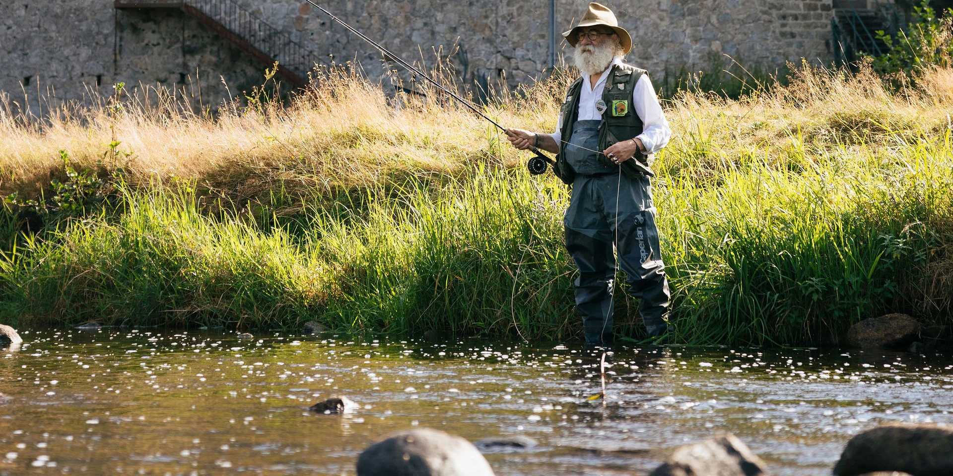 Pêche à la mouche sur le Lignon à Tence