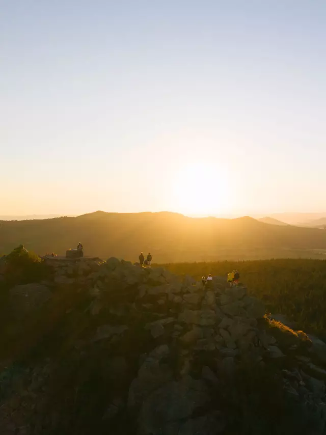 Sunset at Pic du Lizieux