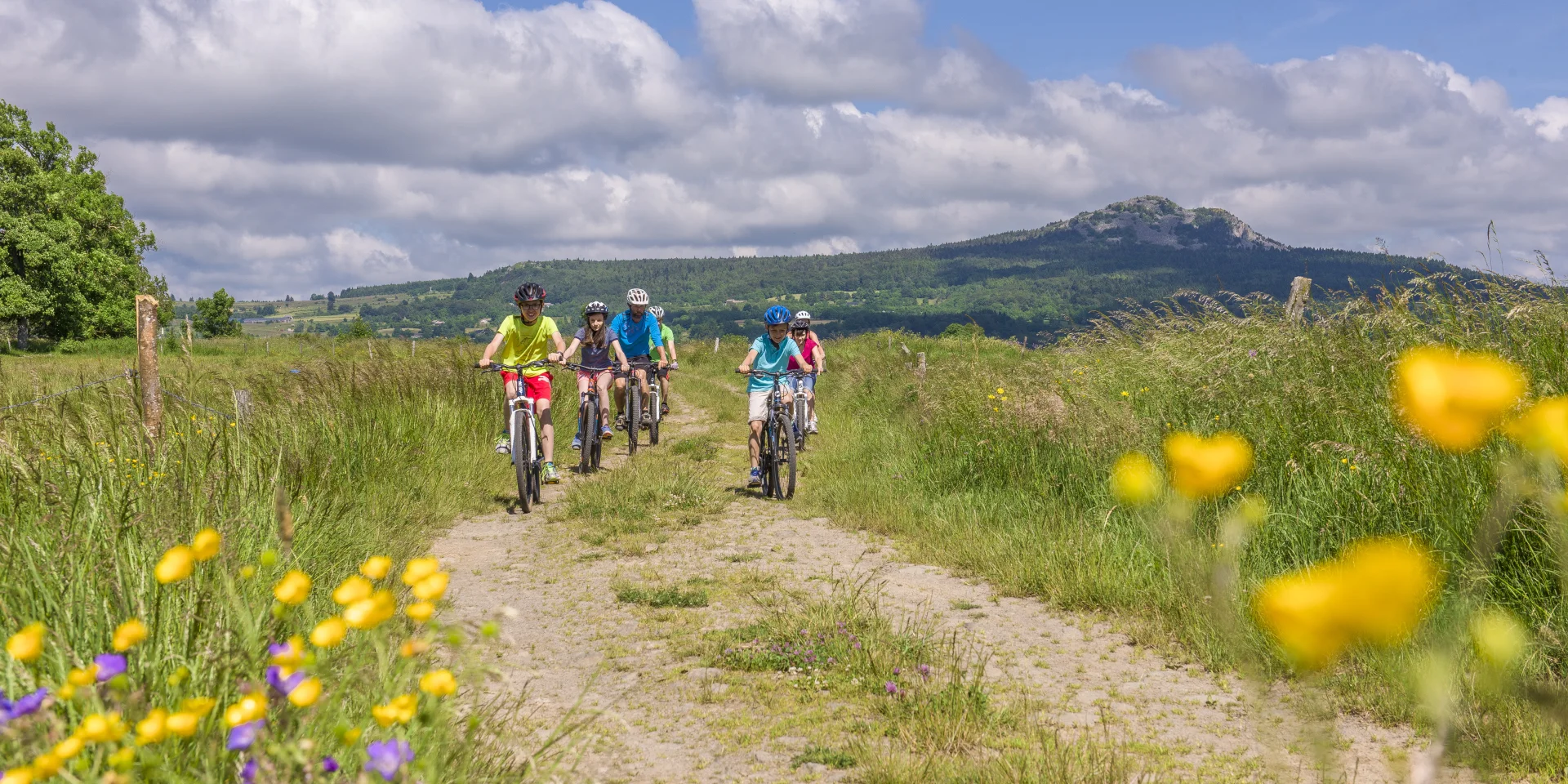 Mountain biking in Vivarais Lignon
