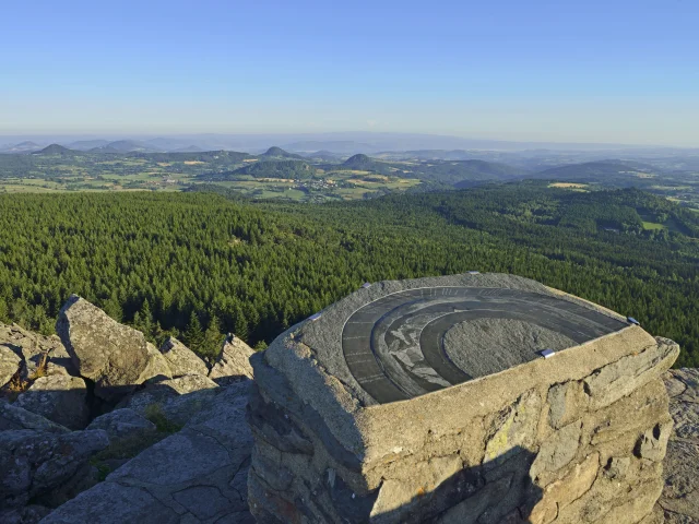 Panorama Au Sommet Du Pic Du Lizieux