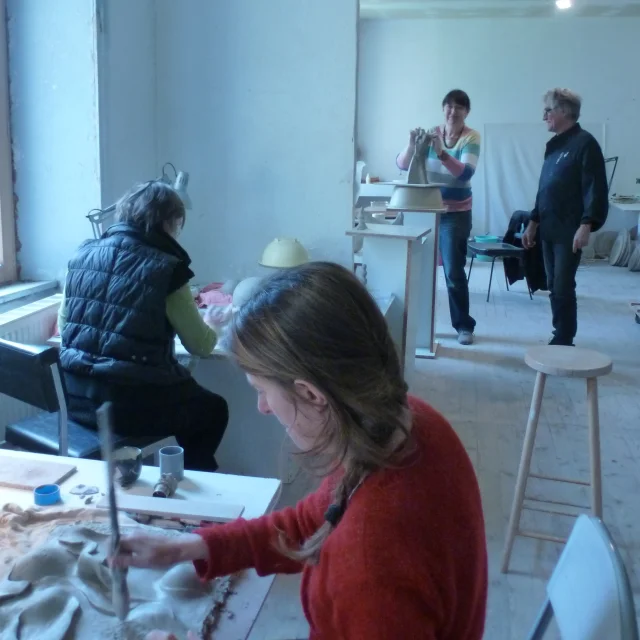 Ceramics workshop at Les Roches