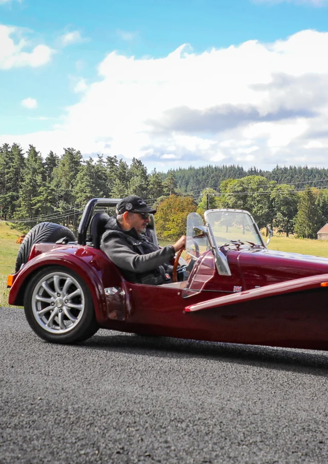 Balade en voiture ancienne