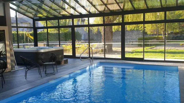 Espace bien-être de l'hôtel de la Poste