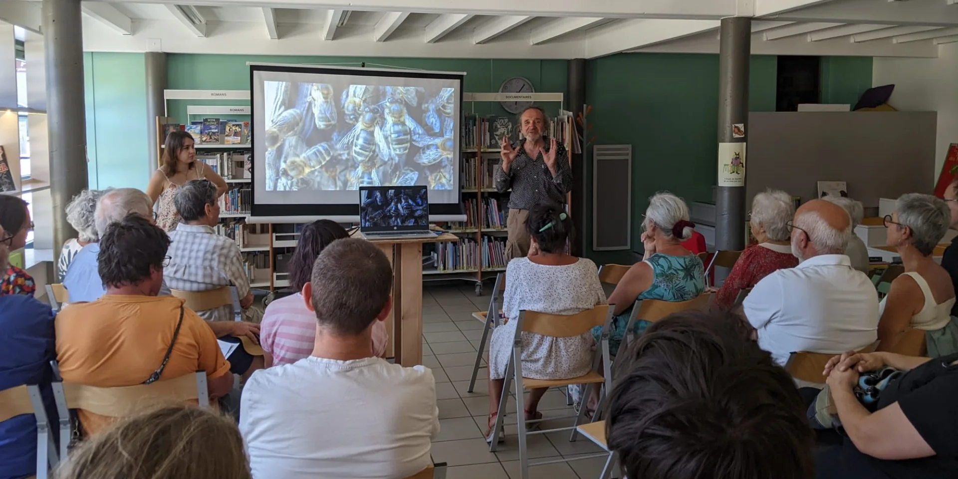 Bee Conference at the Library