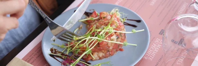 Plat de restaurant