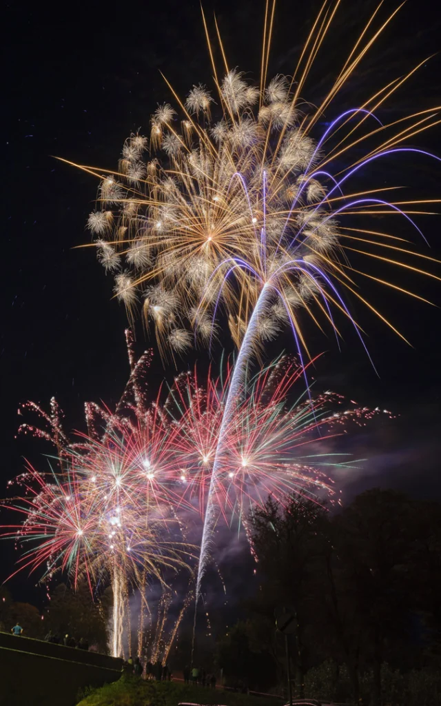 Feu d'artifice Tence