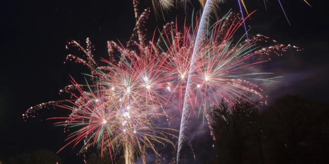 Feu d'artifice Tence