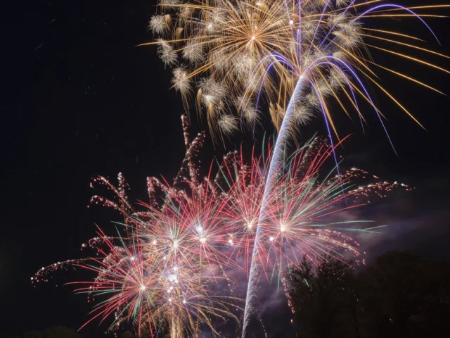 Feu d'artifice Tence