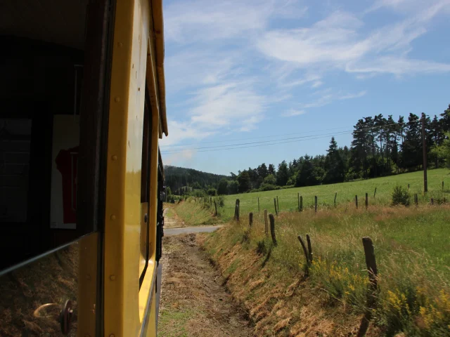 Sur le parcours du Velay-Express
