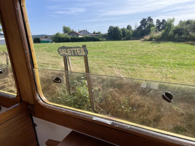 Passage à Salettes avec le velay-Express