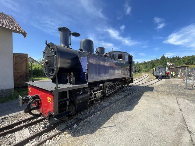 Corpet en gare de St Agrève
