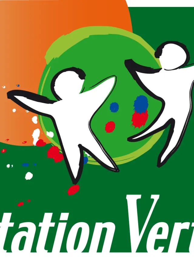 Station Verte Logotype Quadrichromie